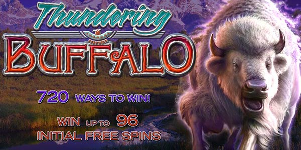 Thundering Buffalo Slot Machine Online